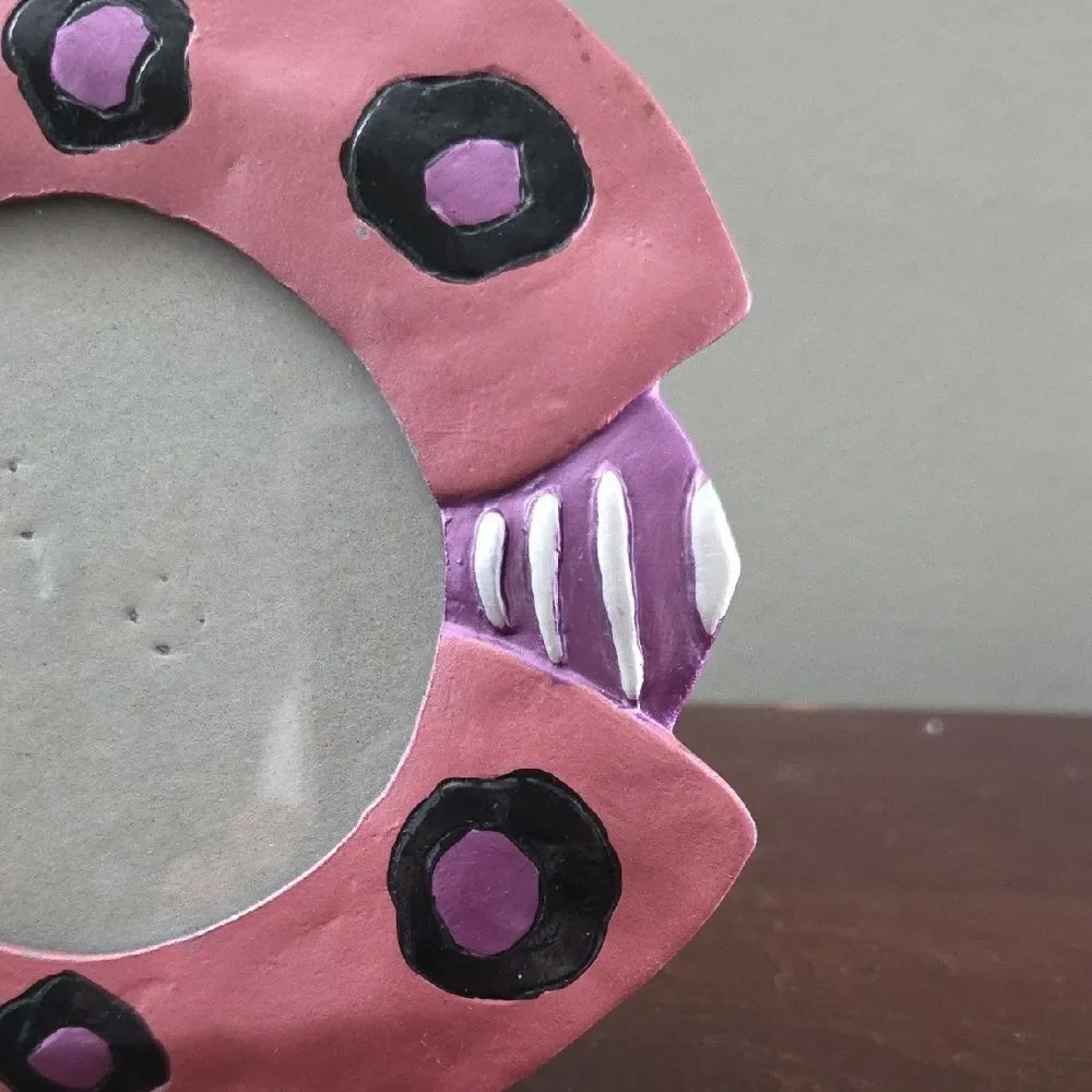 Pink Ladybug Picture Frame
